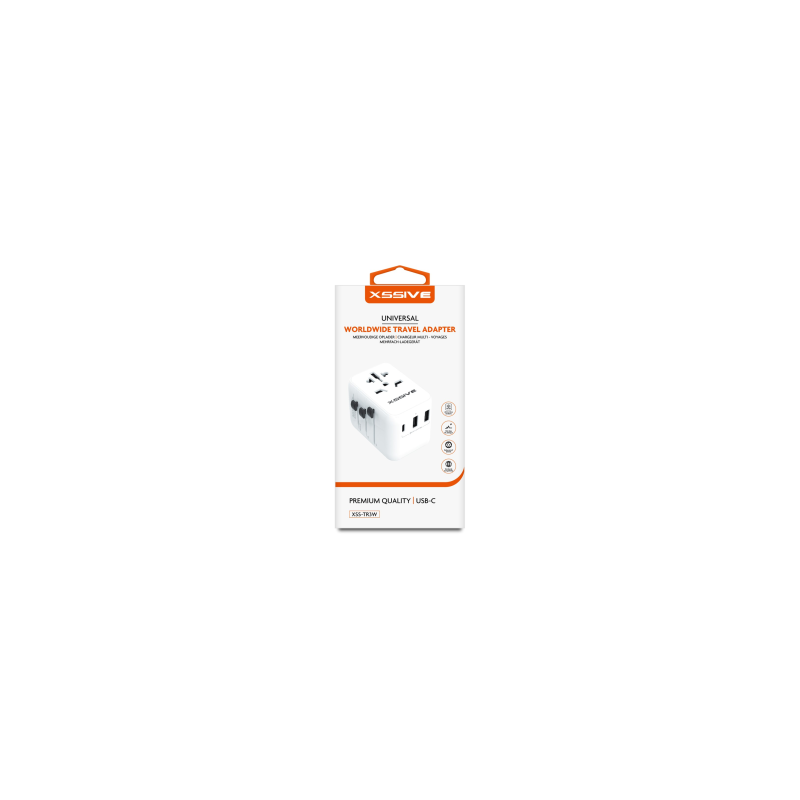 Adaptateur Universel Rapide XSSIVE XSS-TR3W — Accessoire · Smarty Paris 18e
